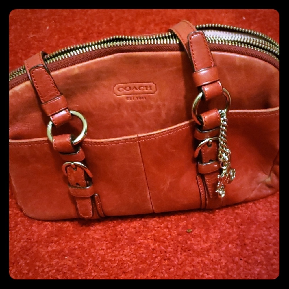 Authentic Coach Red Bags